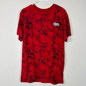 Vibes “Trippy” Red and Black Men's‎ Shirt